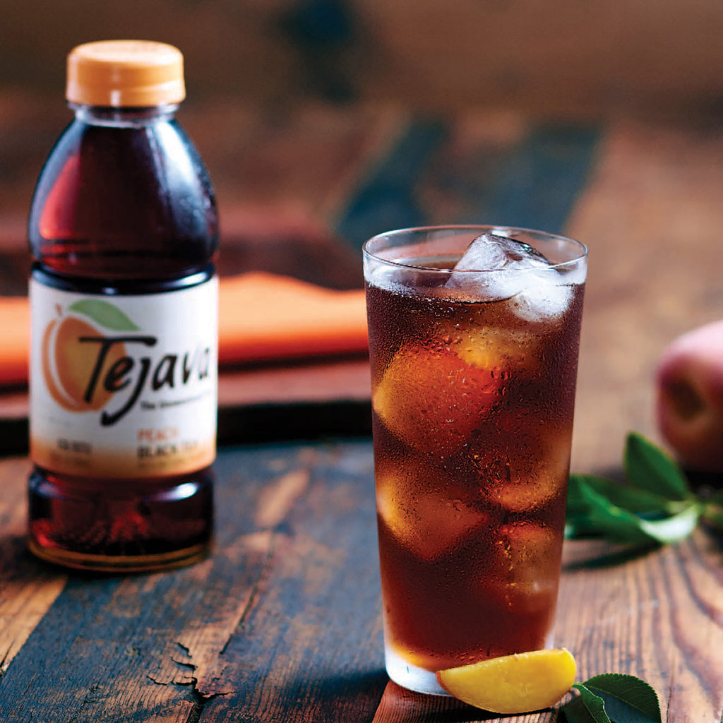 Tejava Peach Black Tea Bottle