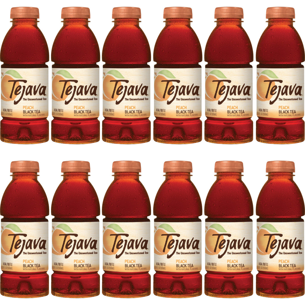Tejava Peach Black Tea Bottle