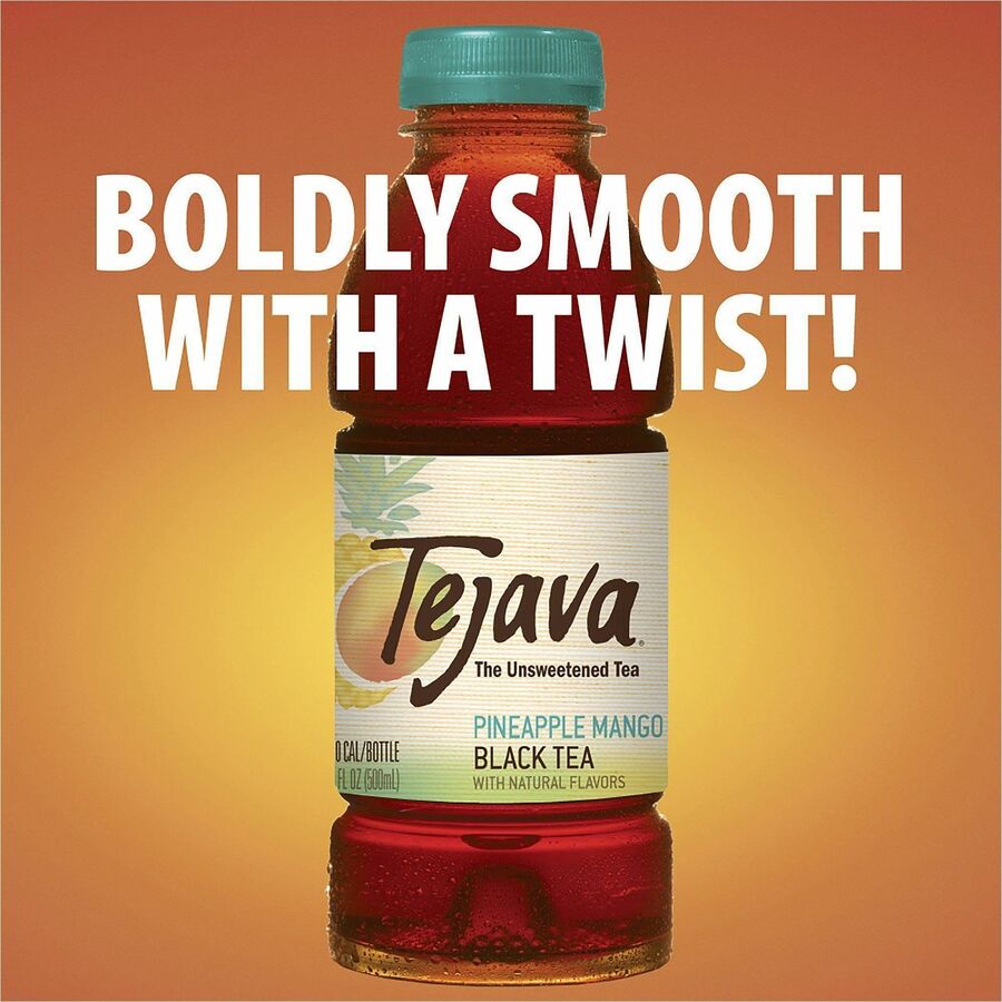 Tejava Pineapple Black Tea Bottle
