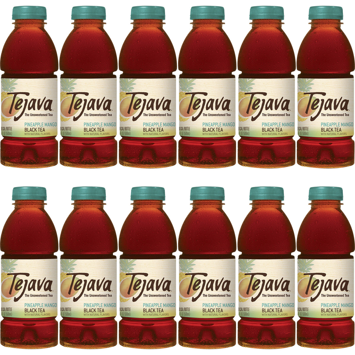 Tejava Pineapple Black Tea Bottle