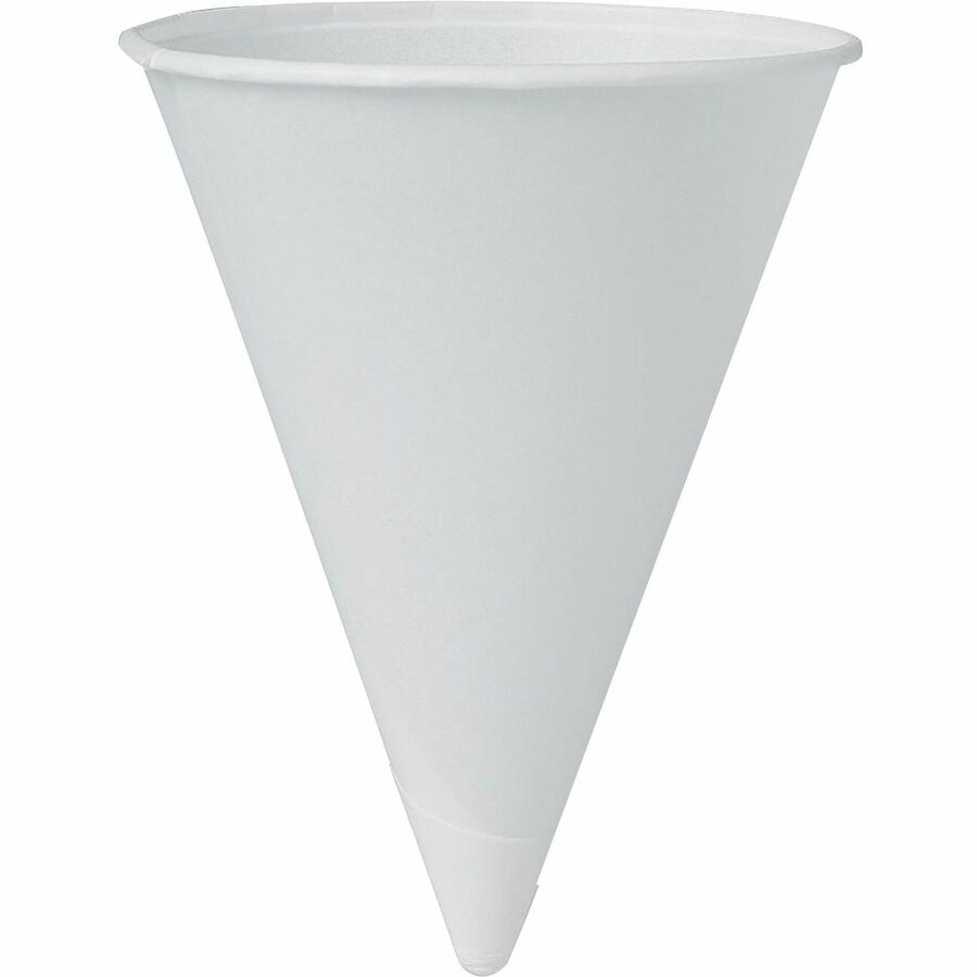 Solo Eco-Forward 4 oz Treated Paper Cone Water Cups