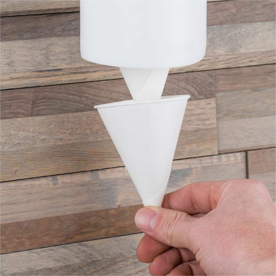 Solo Eco-Forward 4 oz Treated Paper Cone Water Cups