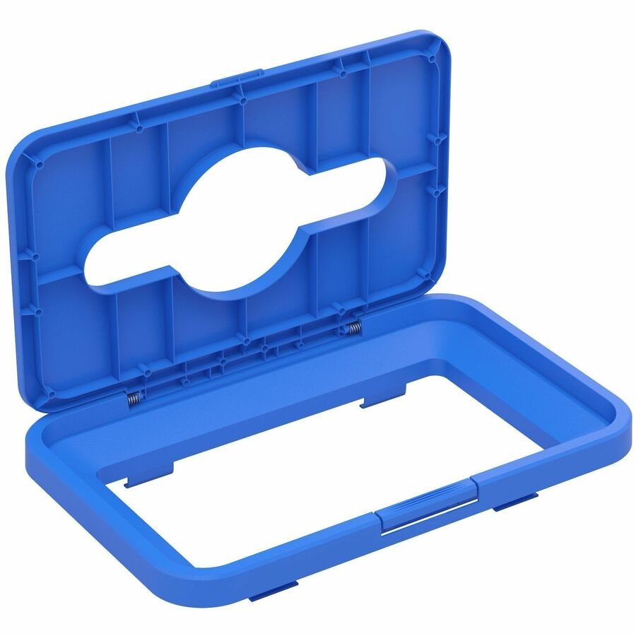 HLS Commercial Rectangular Open Top Recycle Bin/Lid