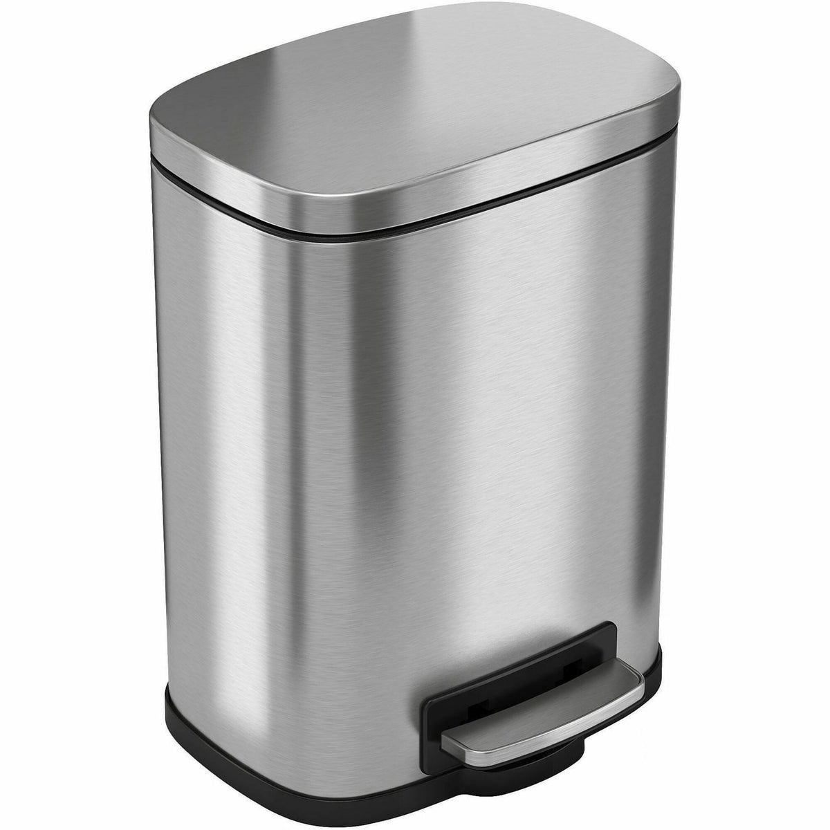 HLS Commercial Stainless Steel Soft Step Trash Can