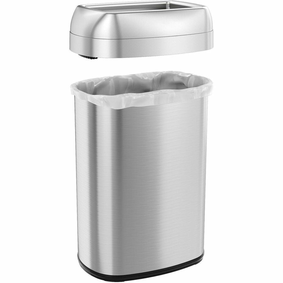 HLS Commercial Stainless Steel Open Top Trash Can