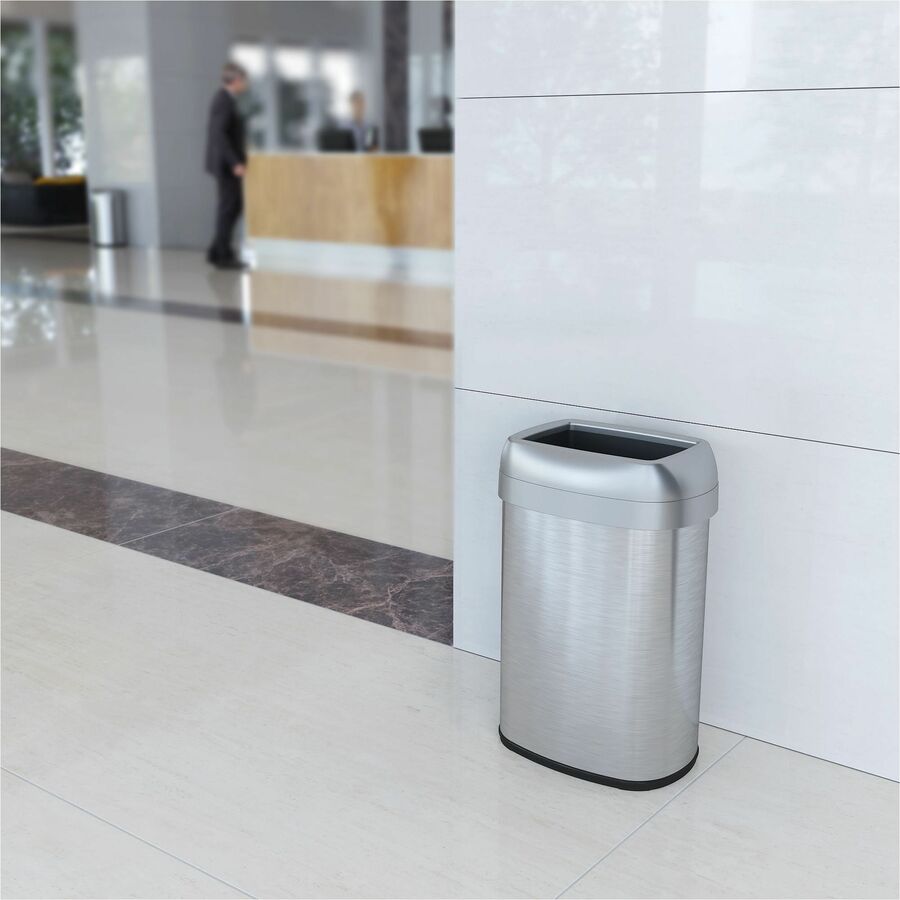 HLS Commercial Stainless Steel Open Top Trash Can