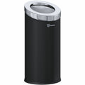 HLS Commercial 15-Gallon Round Open Top Trash Can