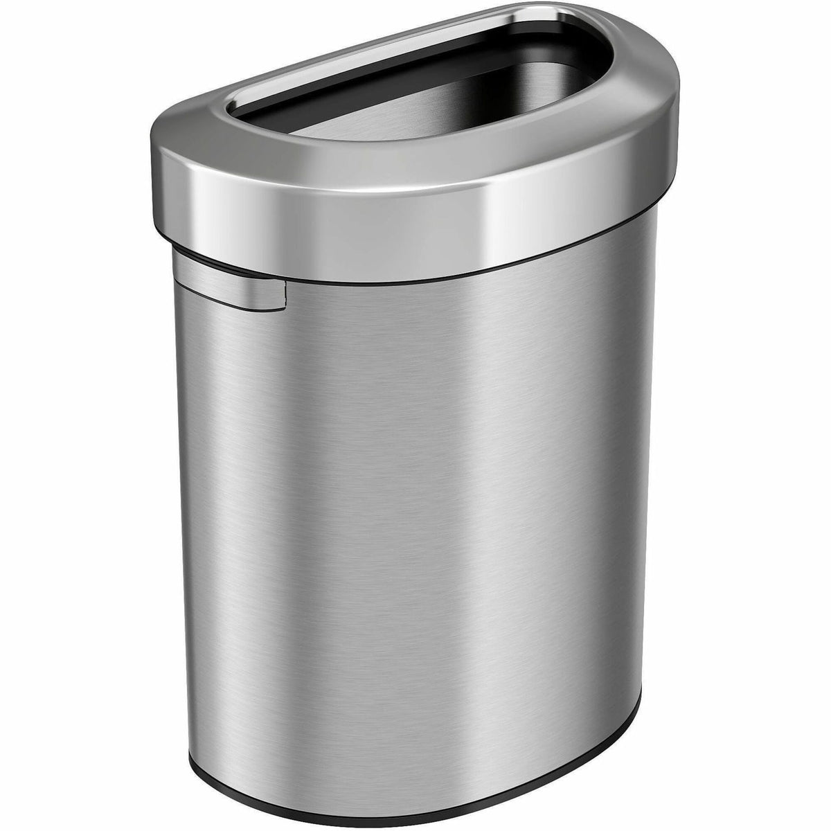 HLS Commercial Semi-Round Open Top Trash Can