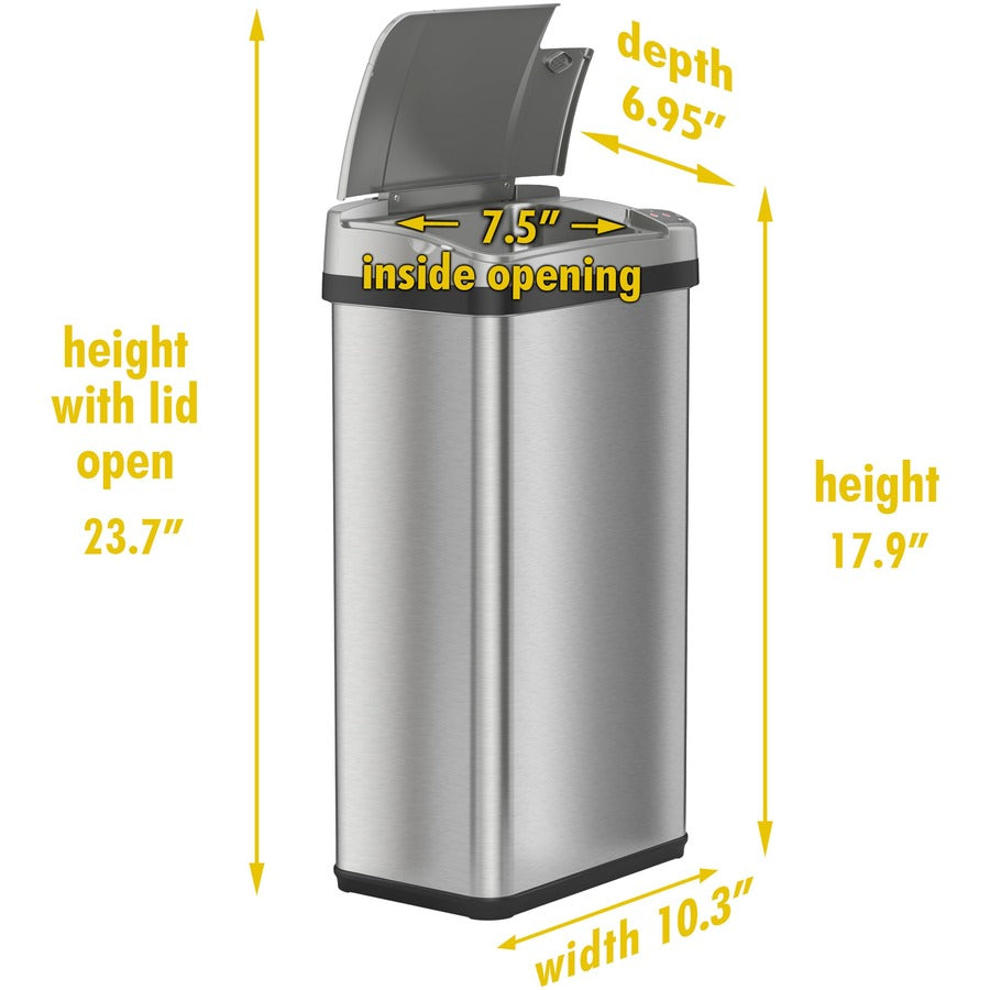 HLS Commercial Stainless Steel Sensor Trash Can