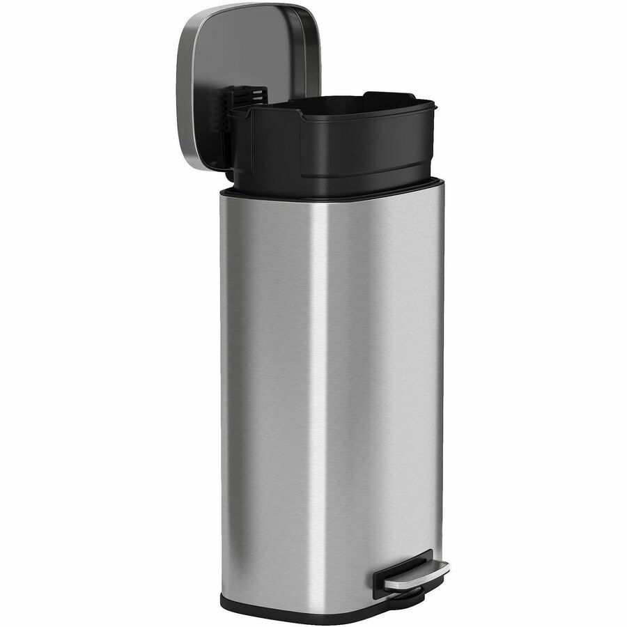 HLS Commercial Stainless Steel Soft Step Trash Can