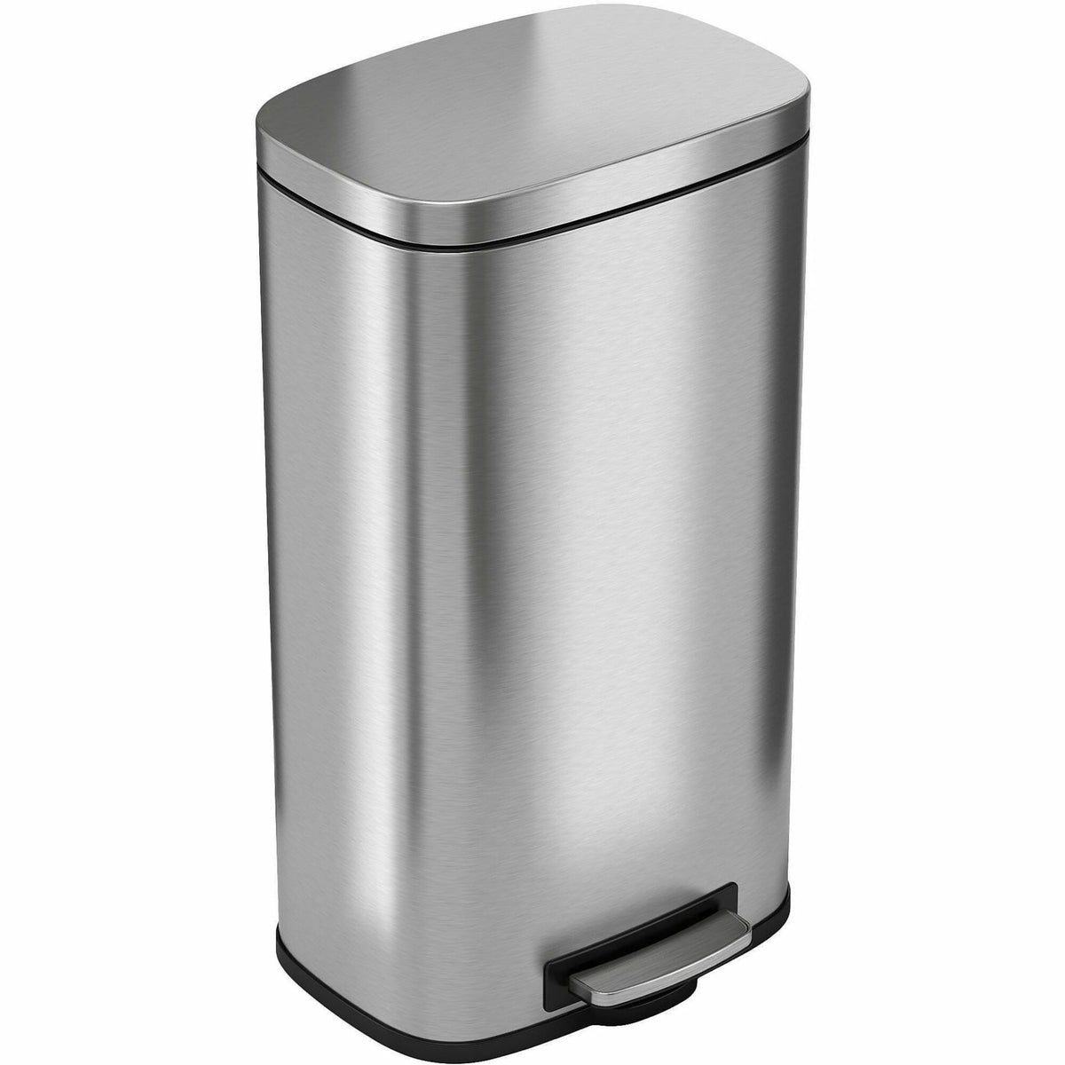 HLS Commercial Stainless Steel Soft Step Trash Can