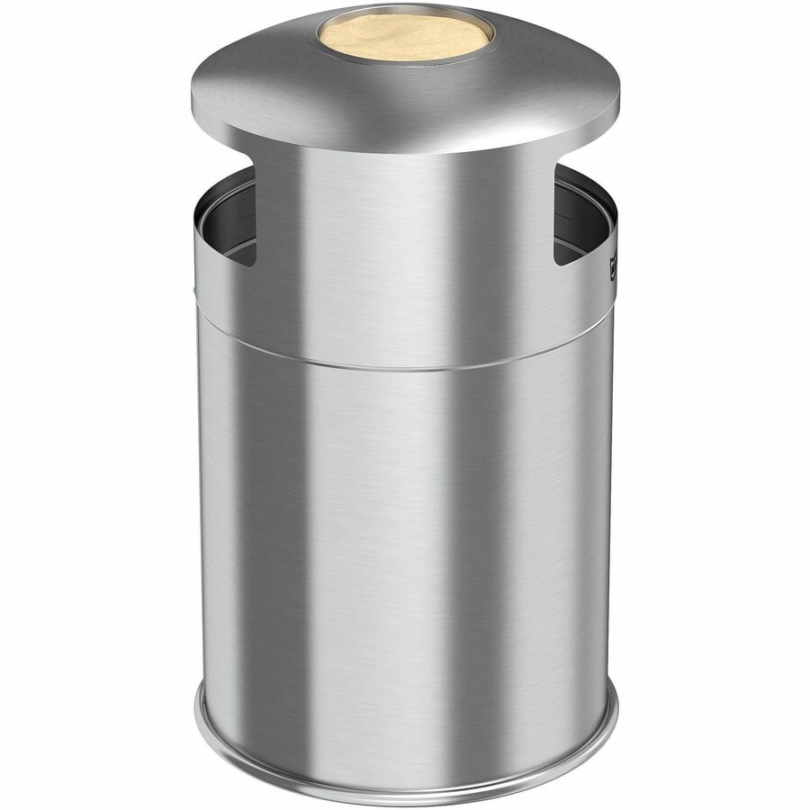 HLS Commercial 50-Gallon Dual Side-Entry Trash Can