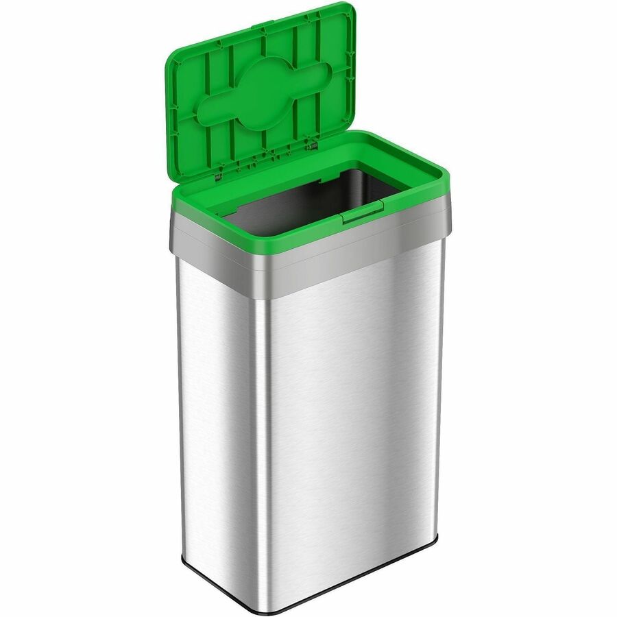 HLS Commercial Rectangular Open Top Compost Bin/Lid