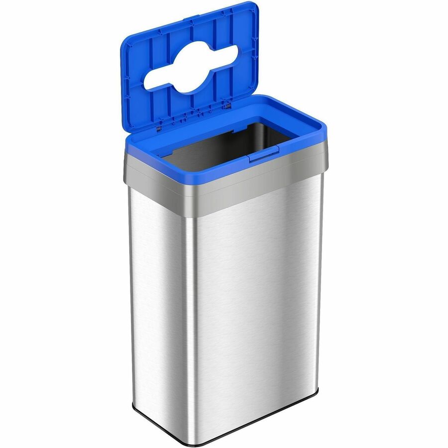 HLS Commercial Rectangular Open Top Recycle Bin/Lid