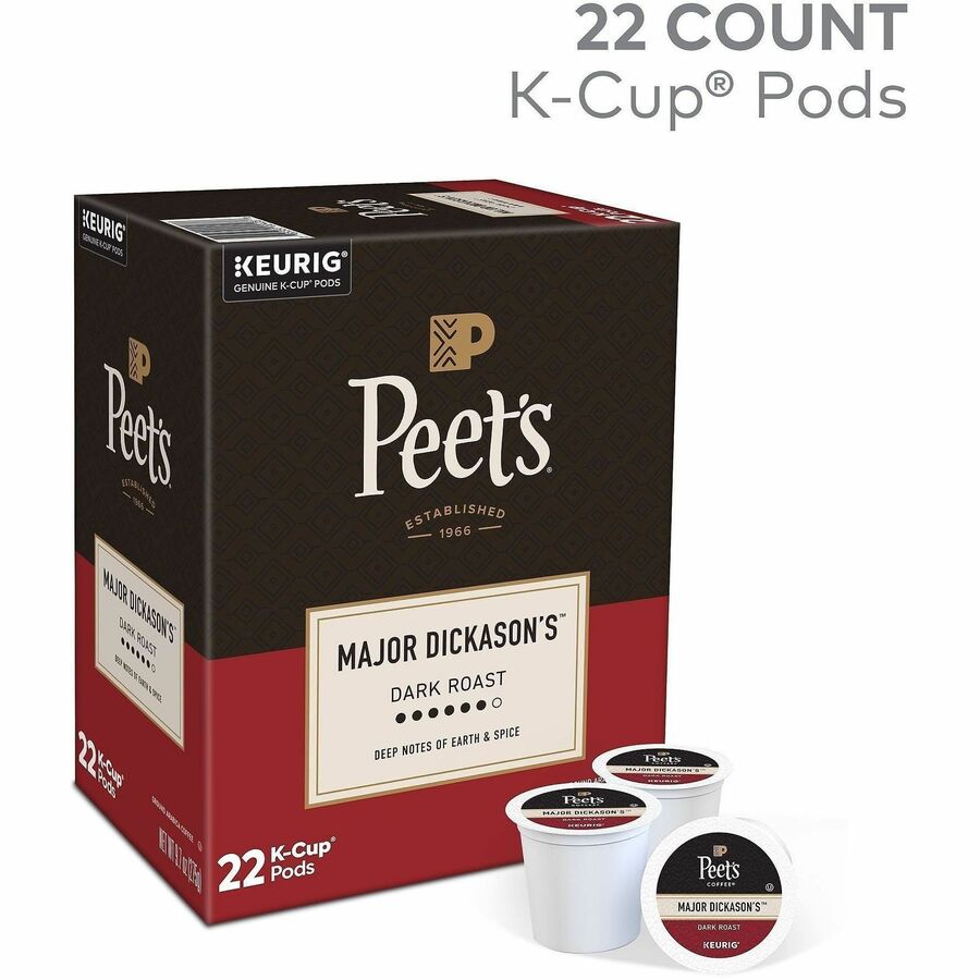 Peet's K-Cup Major Dickason's Blend Coffee