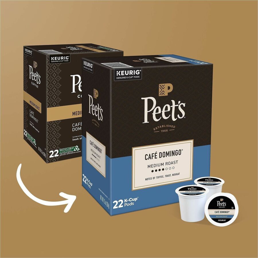 Peet's K-Cup Cafe Domingo Coffee