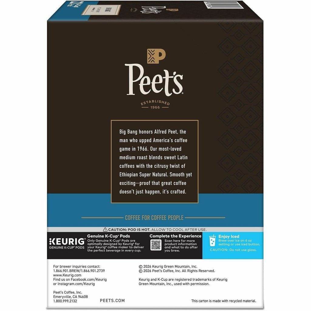 Peet's K-Cup Big Bang Coffee