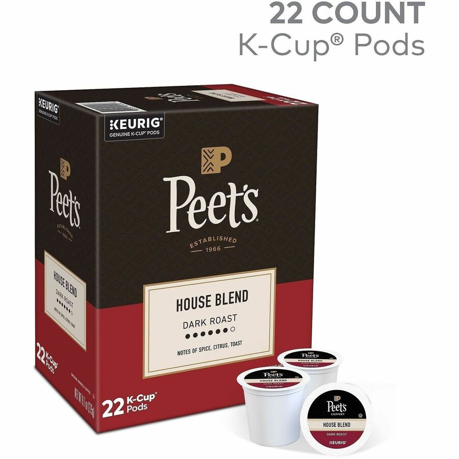 Peet's K-Cup House Blend Coffee