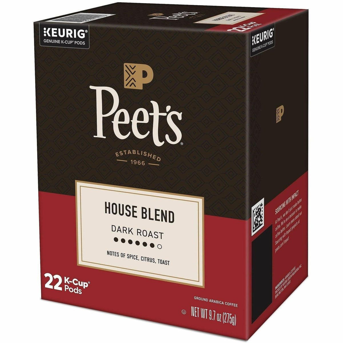 Peet's K-Cup House Blend Coffee