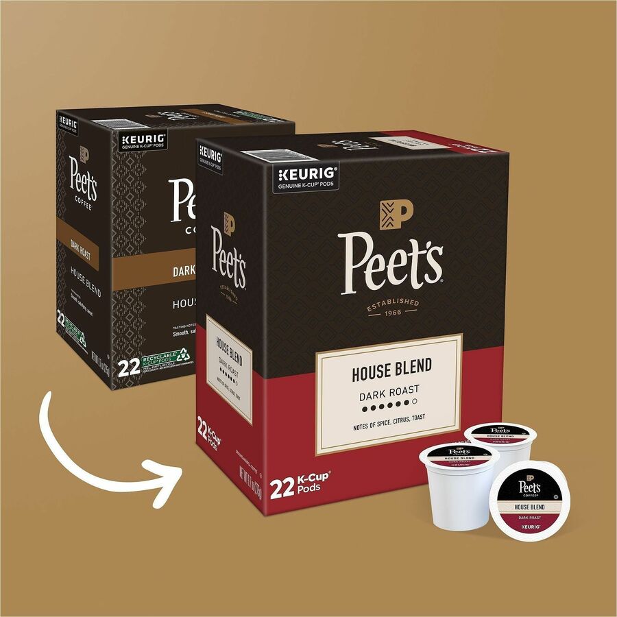 Peet's K-Cup House Blend Coffee