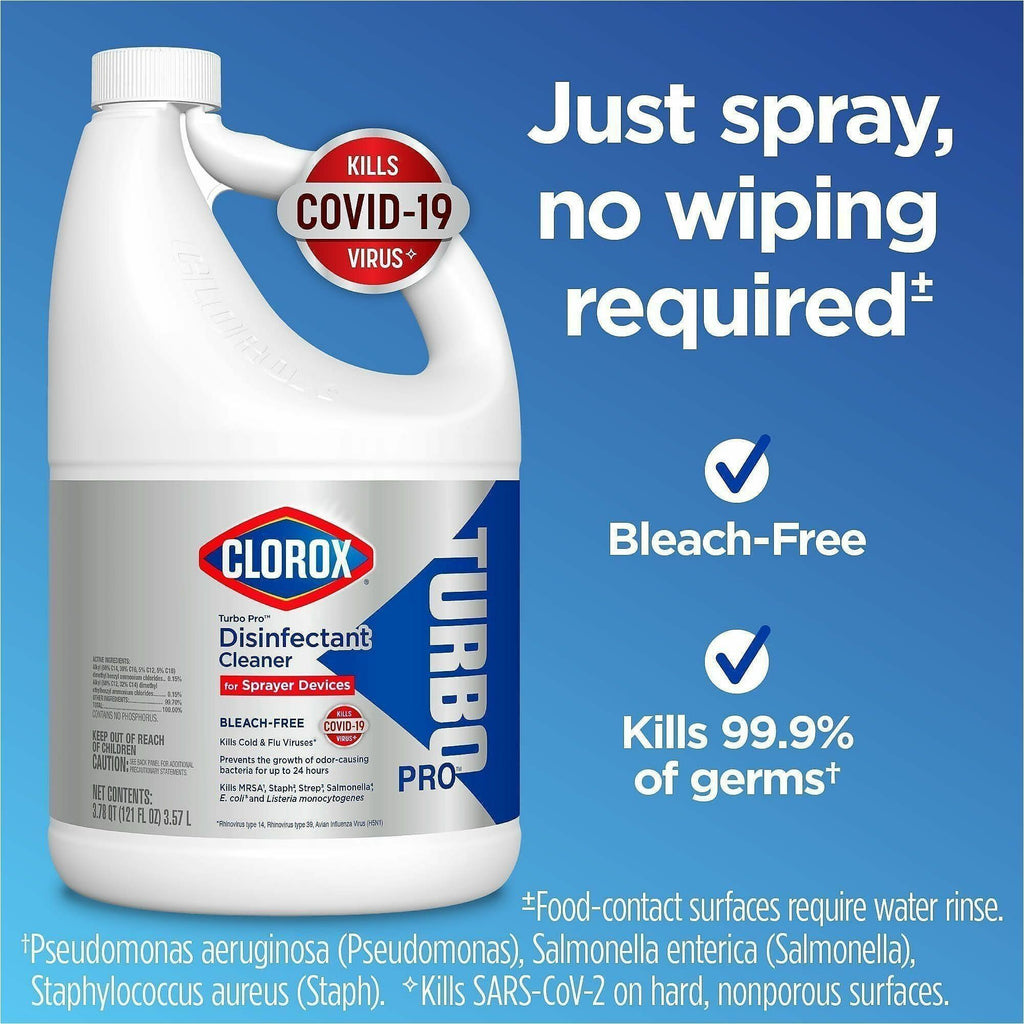 Clorox Turbo Pro Disinfectant Cleaner for Sprayer Devices