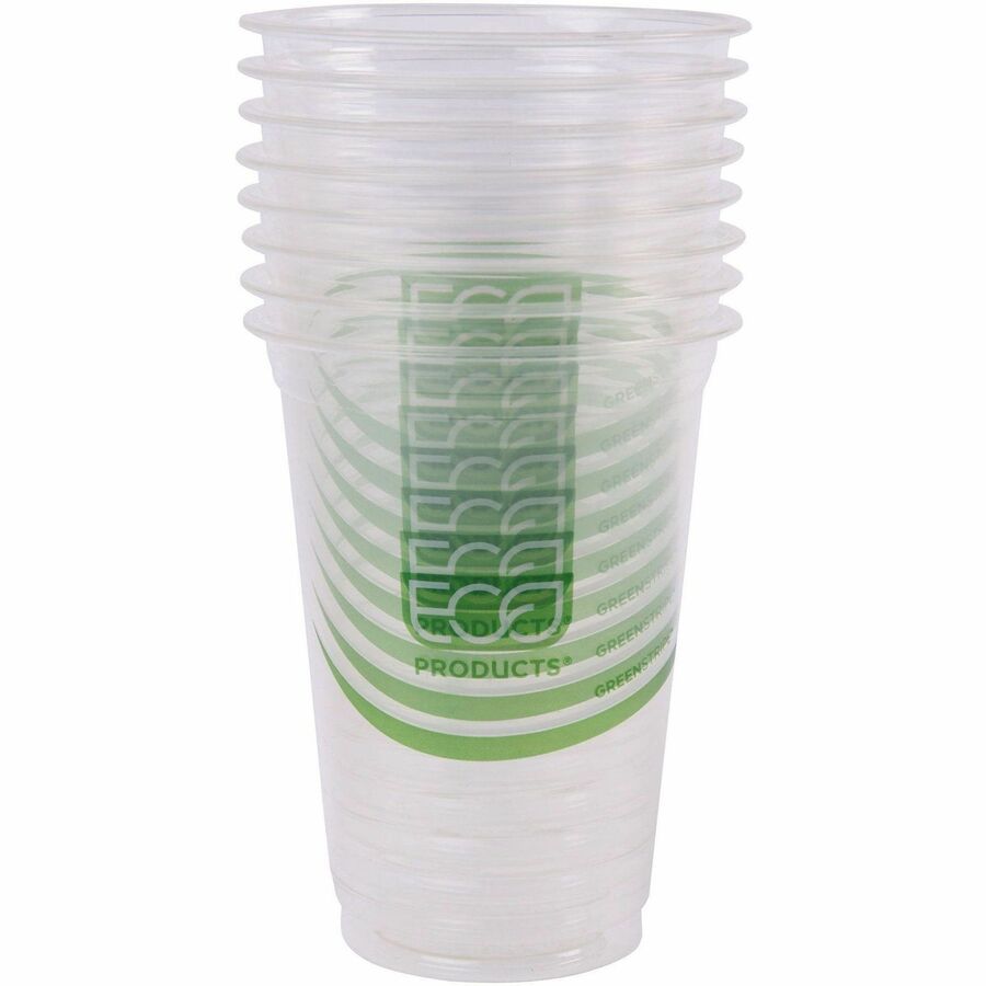 Eco-Products 16 oz GreenStripe Cold Cups