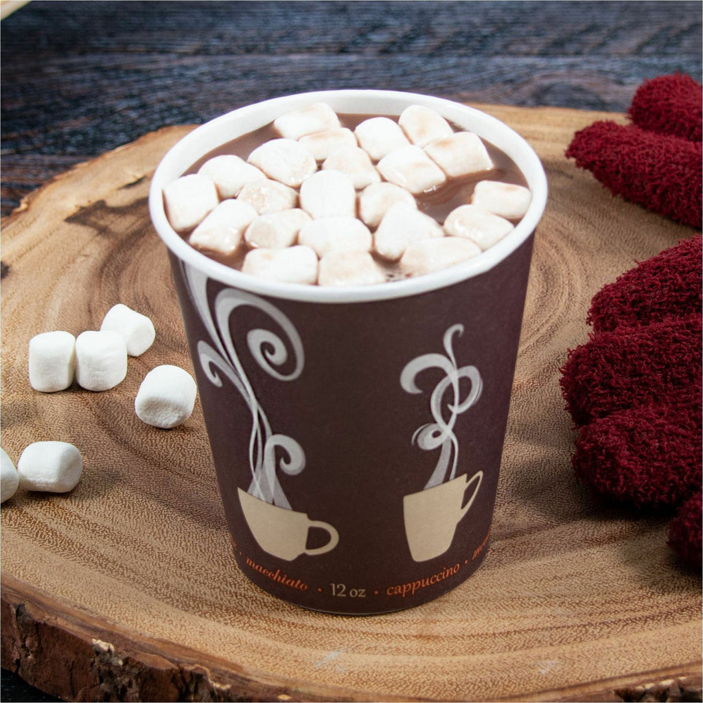 Solo ThermoGuard 12 oz Double Walled Paper Hot Cups