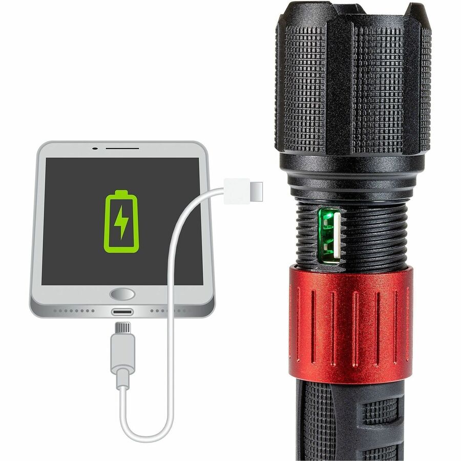 Dorcy Ultra 1000 Lumen USB Rechargeable Flashlight With Powerbank