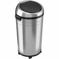 HLS Commercial XL Round Stainless Sensor Trash Can