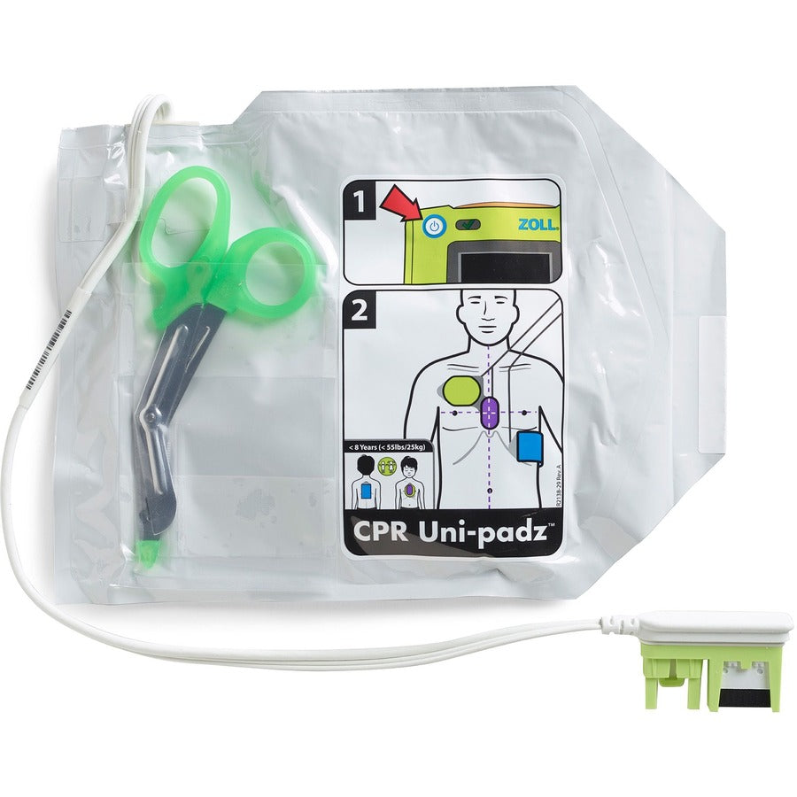 ZOLL CPR Uni-padz Univeral (Adult/Pediatric) Electrodes