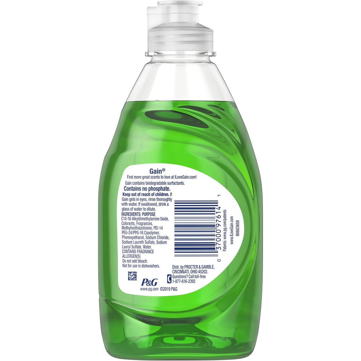 Gain Ultra Original Scent Dishwashing Liquid