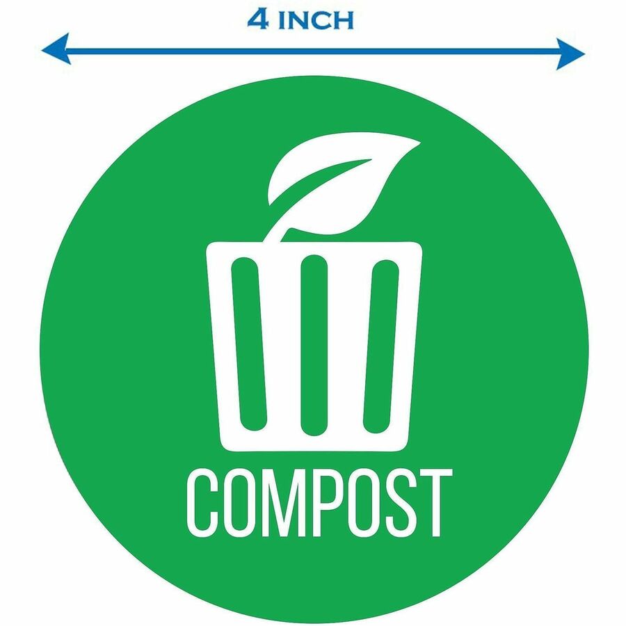 HLS Commercial Refuse Bin Icon Sticker