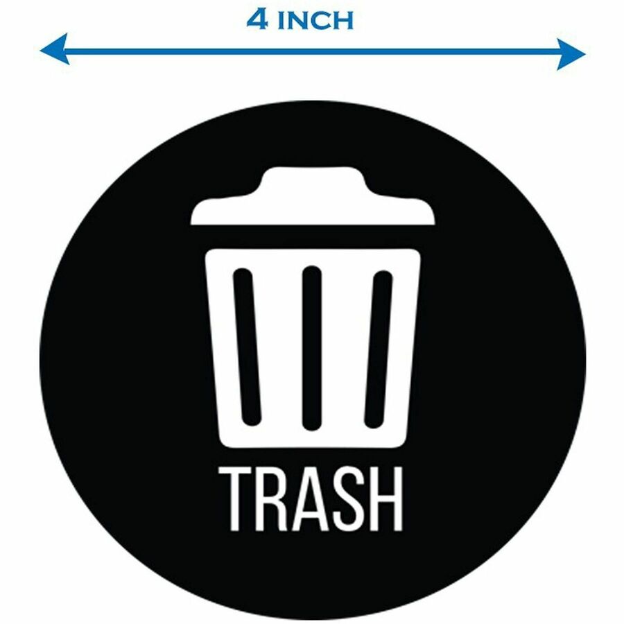 HLS Commercial Refuse Bin Icon Sticker