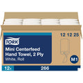 TORK Basic Mini Centerfeed Paper Towel White M1