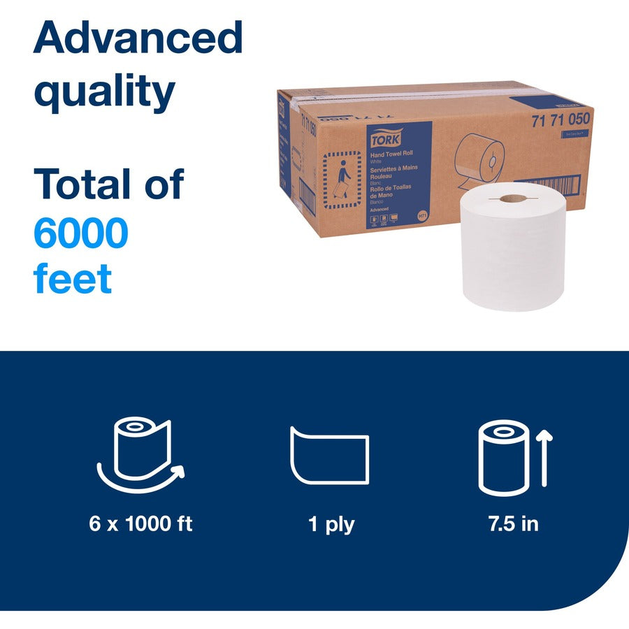 TORK Roll Hand Towel White H71