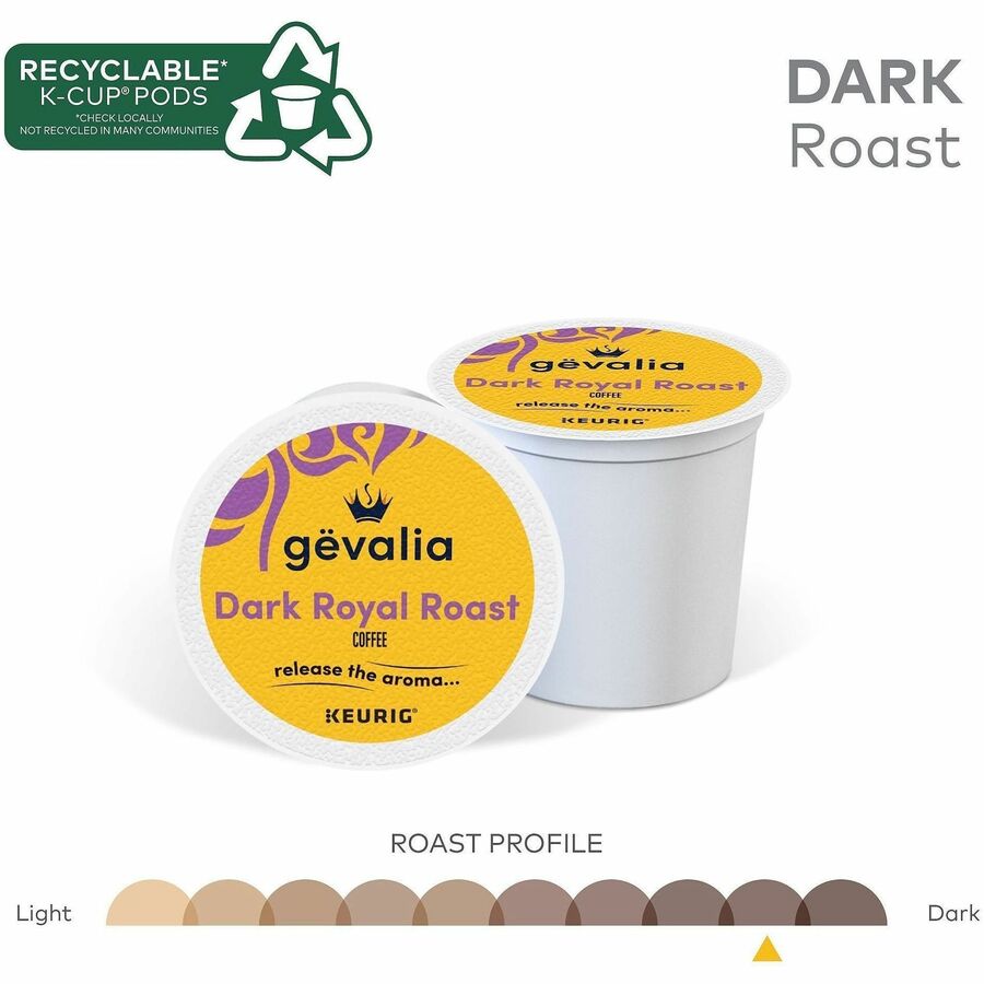 Gevalia K-Cup Dark Royal Roast Coffee