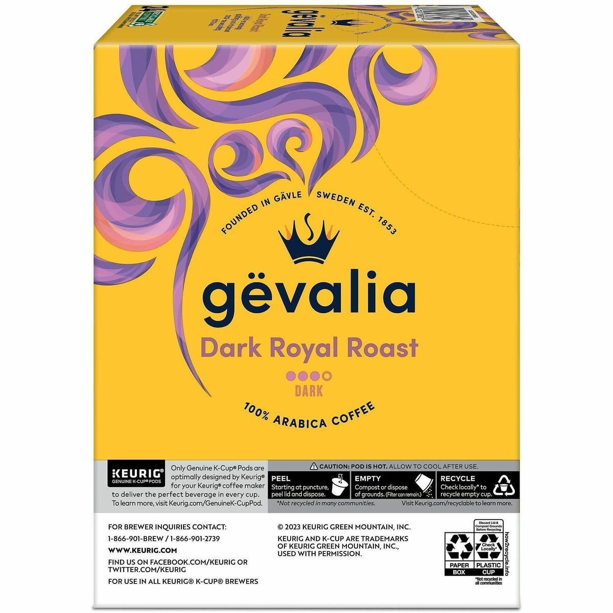 Gevalia K-Cup Dark Royal Roast Coffee