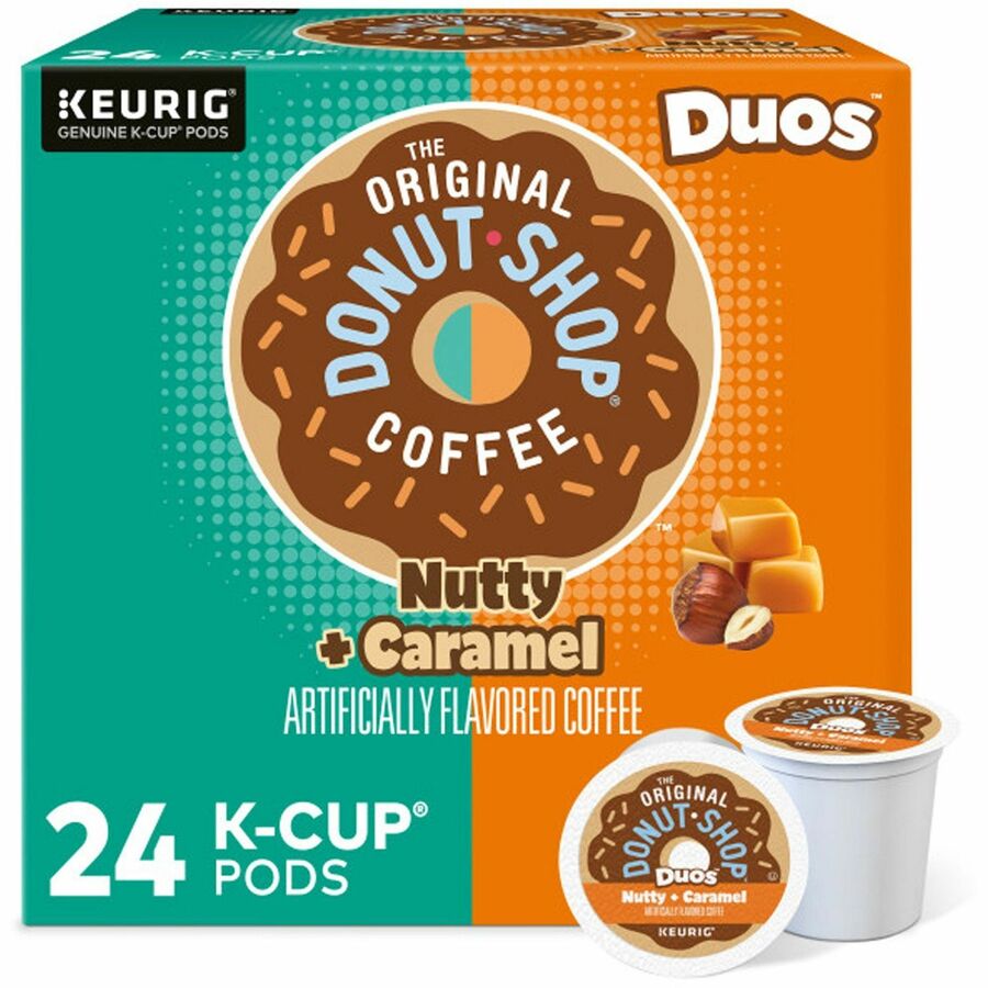 The Original Donut Shop® K-Cup Duos Nutty + Caramel Coffee