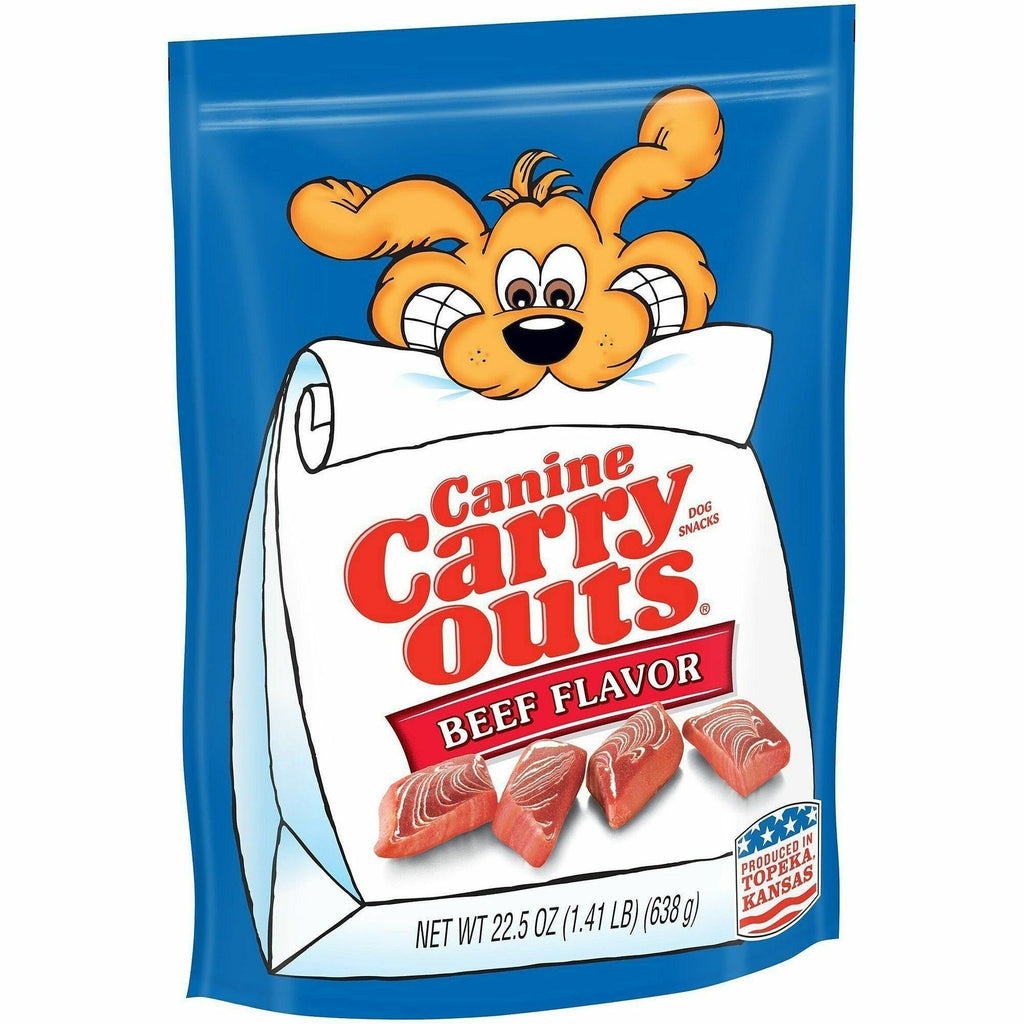 Canine Carryouts Beef Flavor Chewy Dog Treats