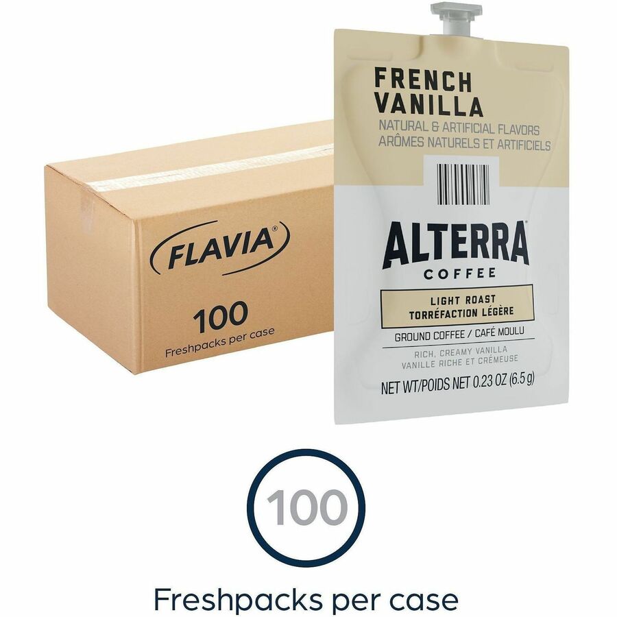 Flavia Freshpack Alterra French Vanilla Flavored Coffee