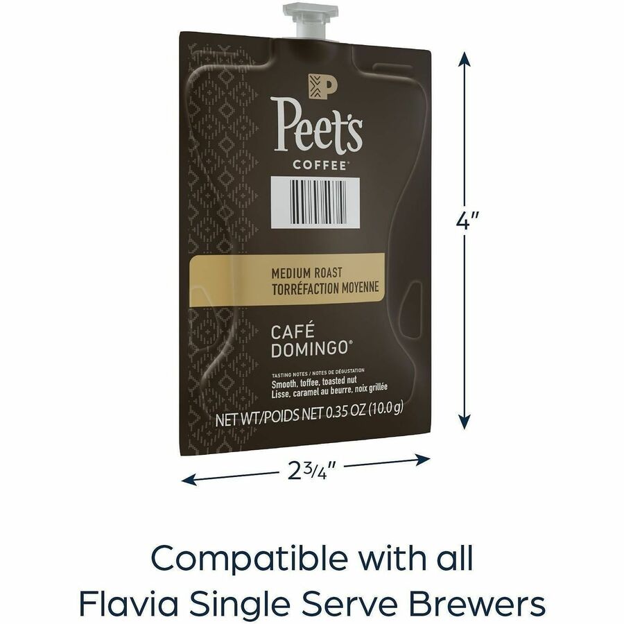 Flavia Freshpack Peet's Coffee Cafe Domingo Coffee