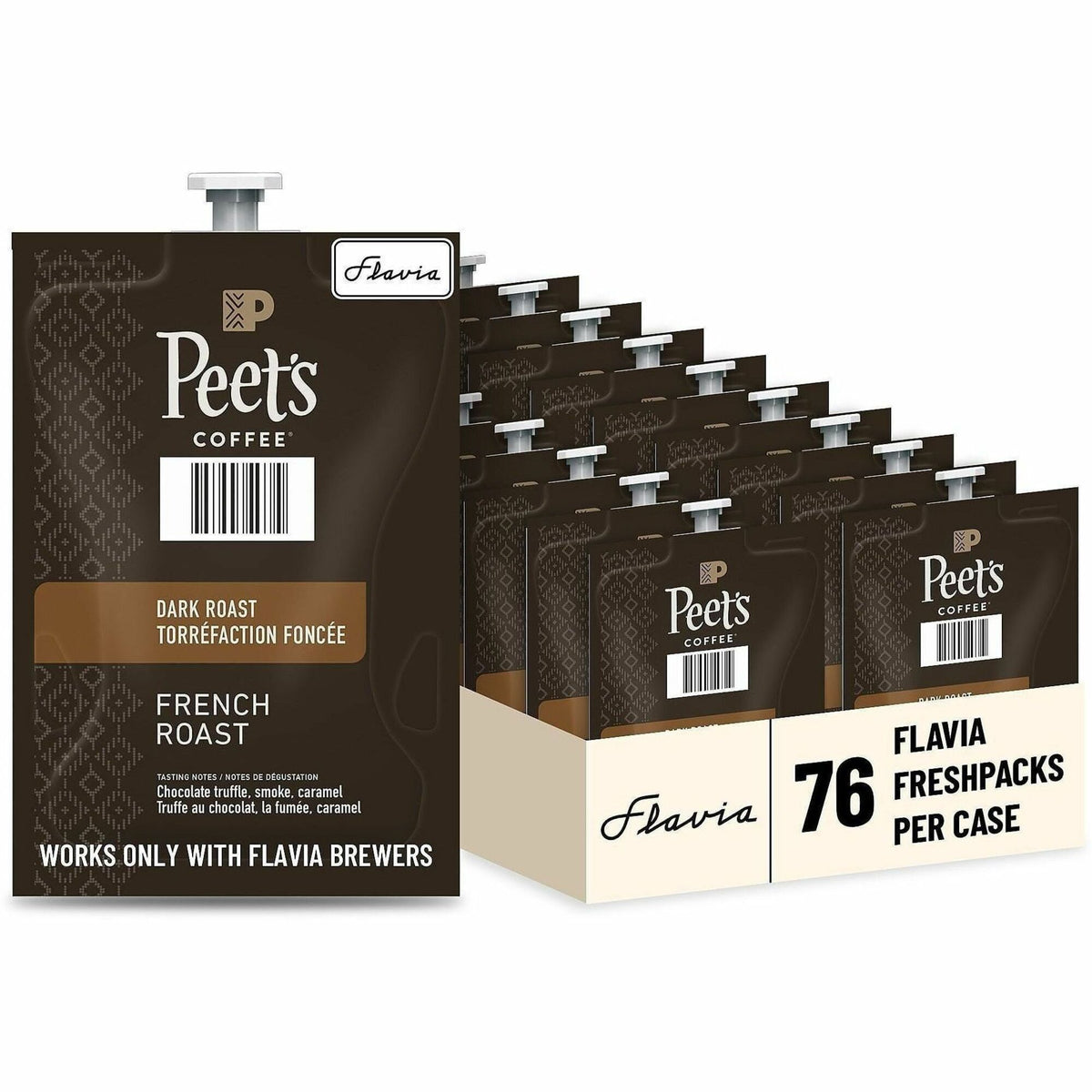 Flavia Freshpack Peet's Cafe French Roast Coffee