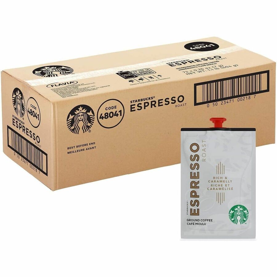 Flavia Freshpack Starbucks Espresso Dark Roast Coffee