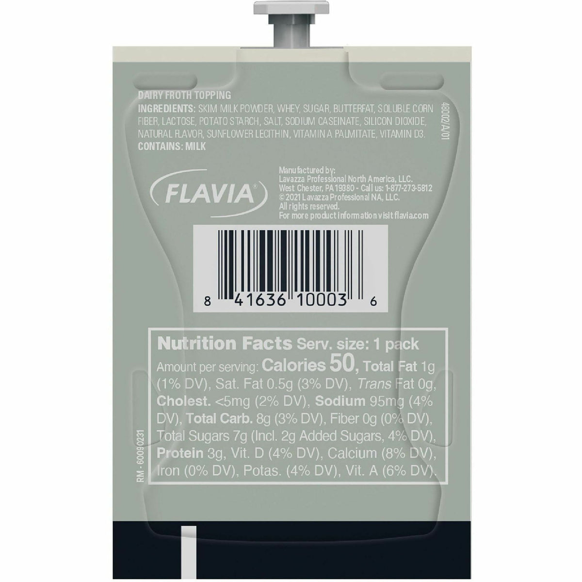 Flavia Real Milk Froth Powder Freshpack