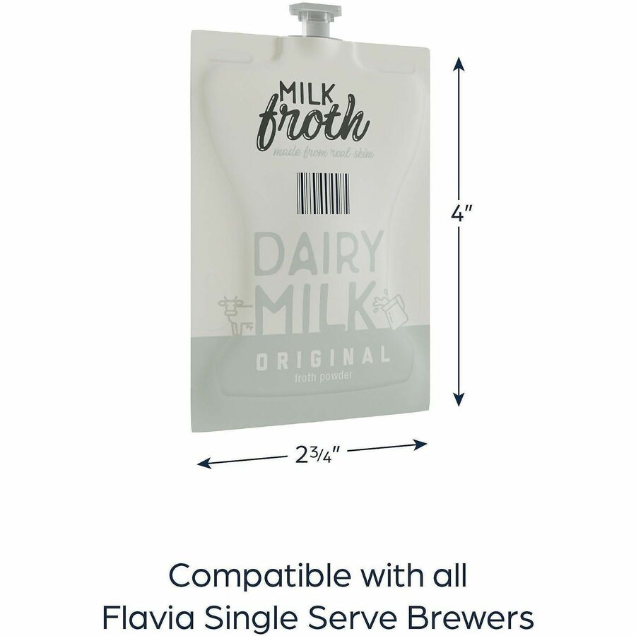 Flavia Real Milk Froth Powder Freshpack