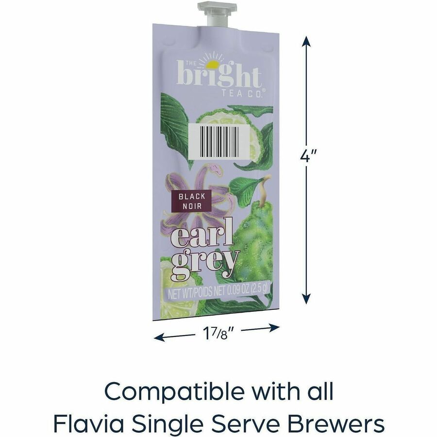 Flavia Bright Tea Co Earl Grey Black Tea Black Tea Freshpack