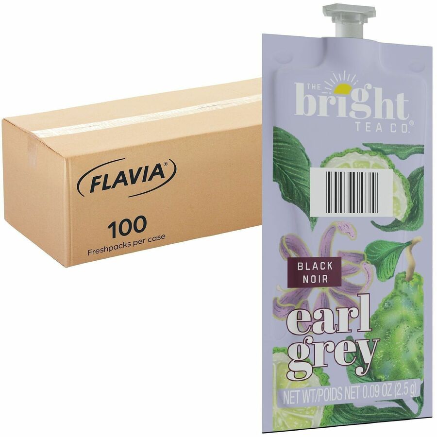 Flavia Bright Tea Co Earl Grey Black Tea Black Tea Freshpack