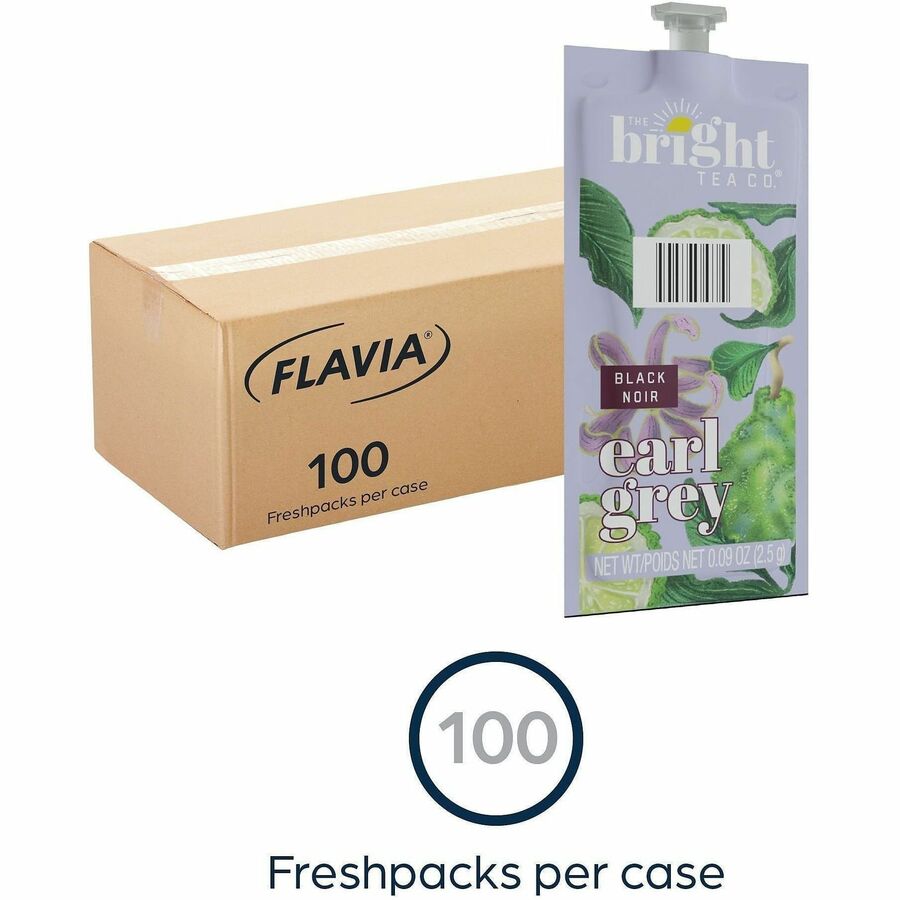Flavia Bright Tea Co Earl Grey Black Tea Black Tea Freshpack