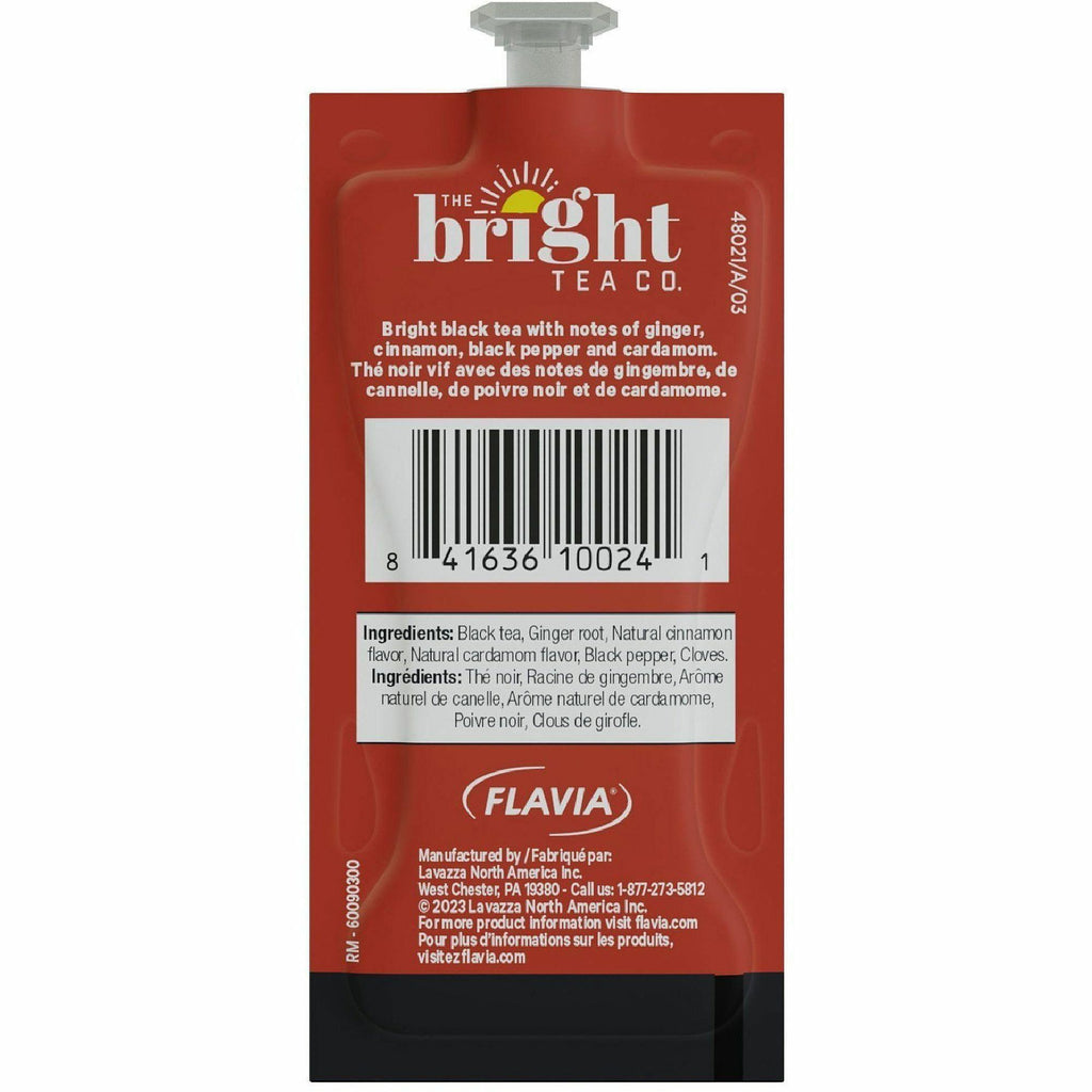 Flavia Bright Tea Co. Chai Spice Tea Herbal Tea Freshpack