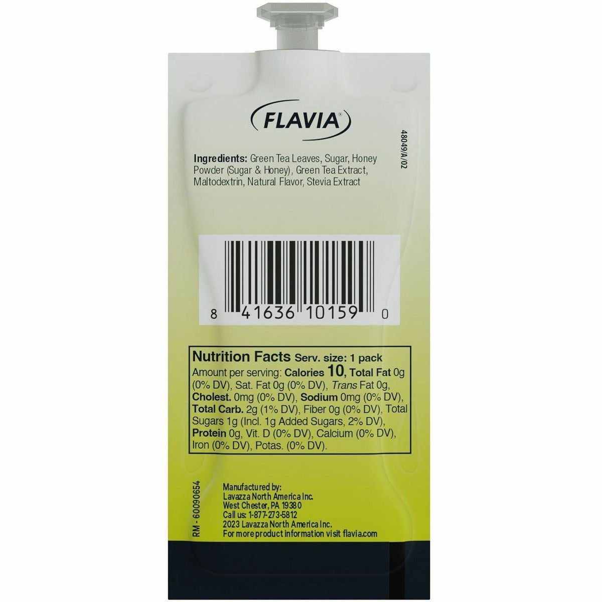 Flavia Bright Tea Co. Green Tea with Honey Iced Green Tea Freshpack